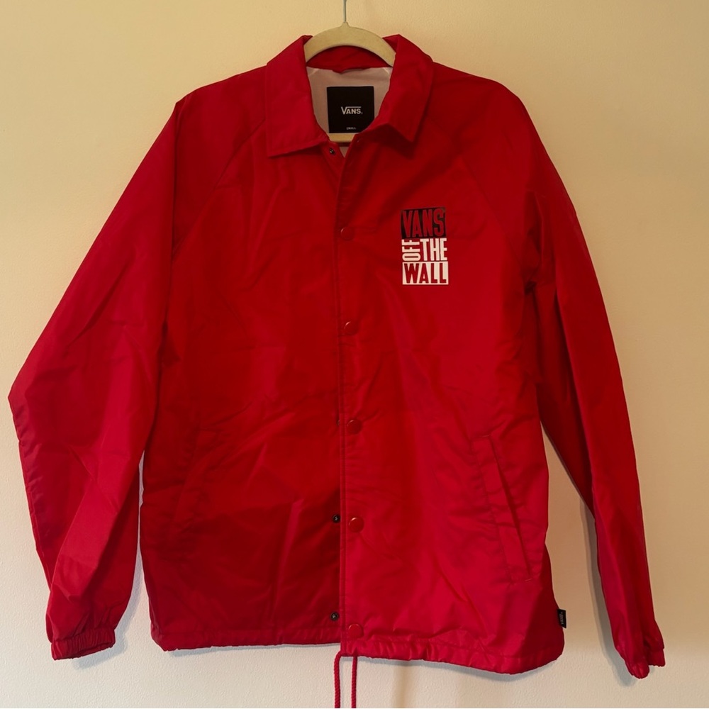 Vans Red Jacket